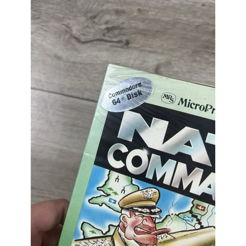 MicroProse‎ Software NATO Commander Commodore 64 **RARE** Sealed